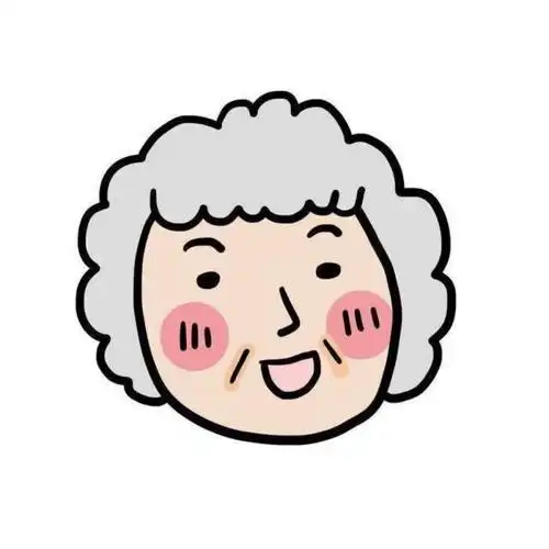 韩国一个老太太搞笑头像