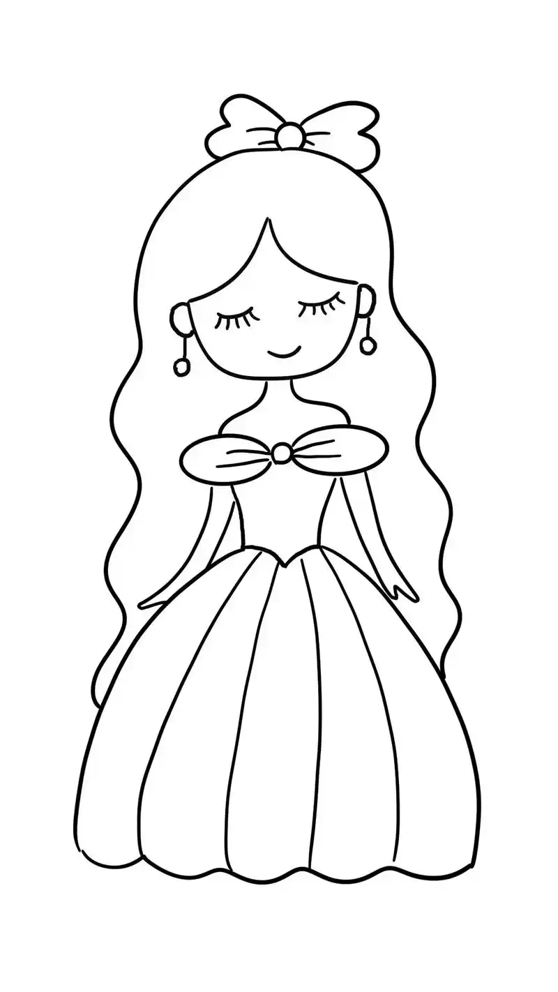 儿童少女画画 - 抖音