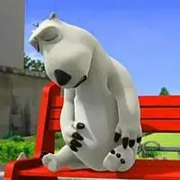 倒霉熊可爱头像胖乎乎的倒霉熊