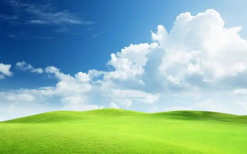 清新迷人的蓝天美景图片电脑壁纸-风景壁纸-手机壁纸下载-美桌网