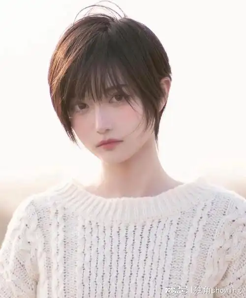 短发之美在于此呀!|脸型|发型|碎发|美女_网易订阅