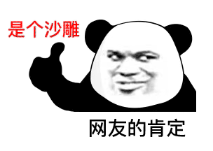 是个沙雕网友的肯定_沙雕_网友_肯定表情