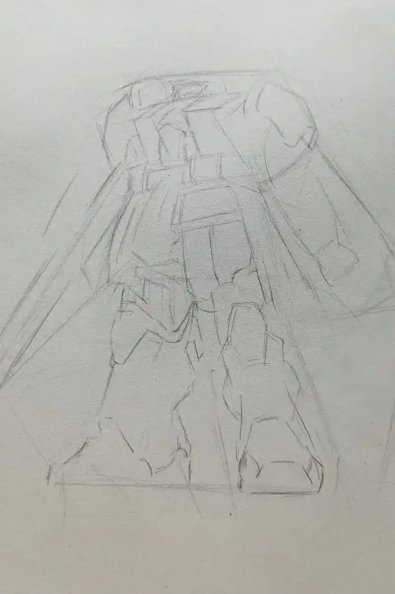 真男人开扎古#扎古 #动漫 #手绘  - 抖音