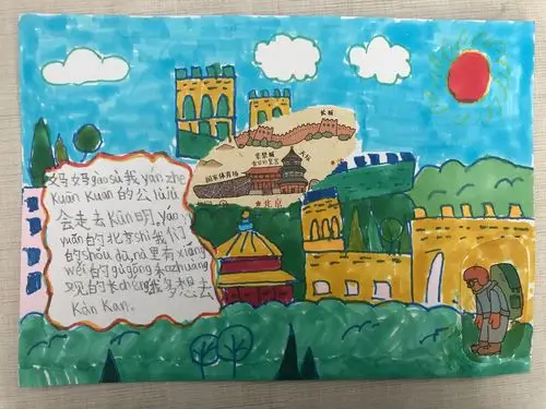 北京是我们的首都,这是我们向往的地方.