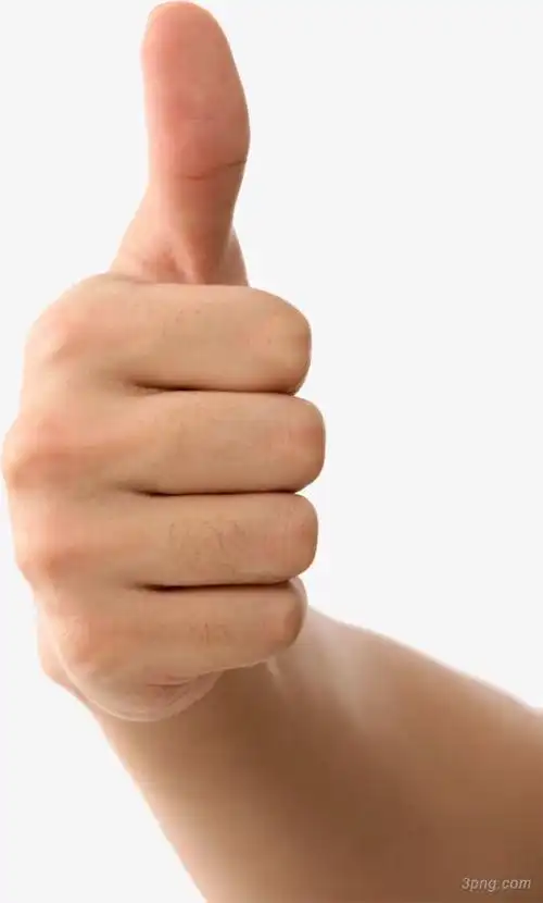 点赞的美女png素材透明免抠图片-动植人物