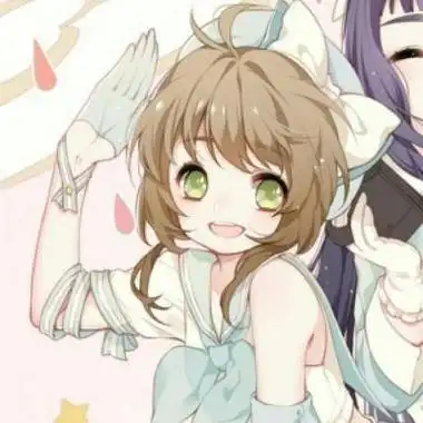 动漫卡通闺蜜头像一对两张清纯可爱