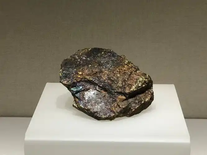 铜矿石自然铜矿安徽芜湖市博物馆