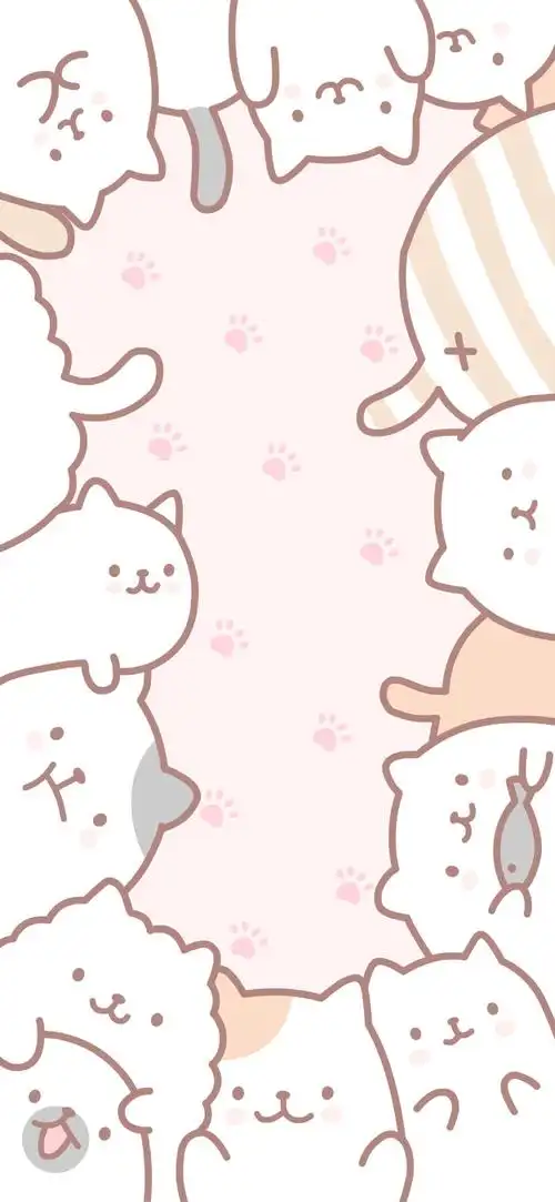 少女心可可爱爱软萌油画壁纸