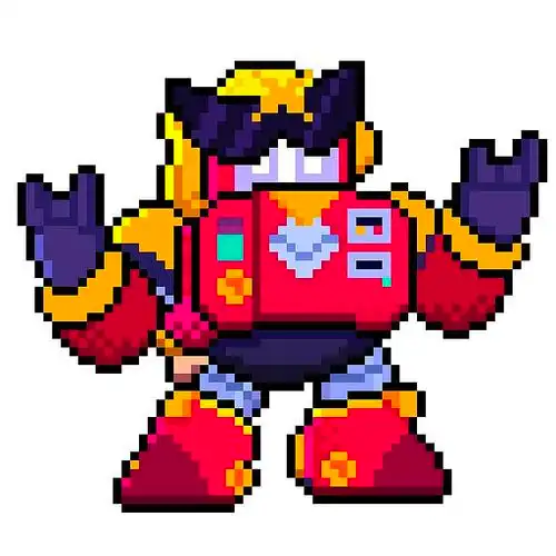 荒野乱斗人物像素画合集