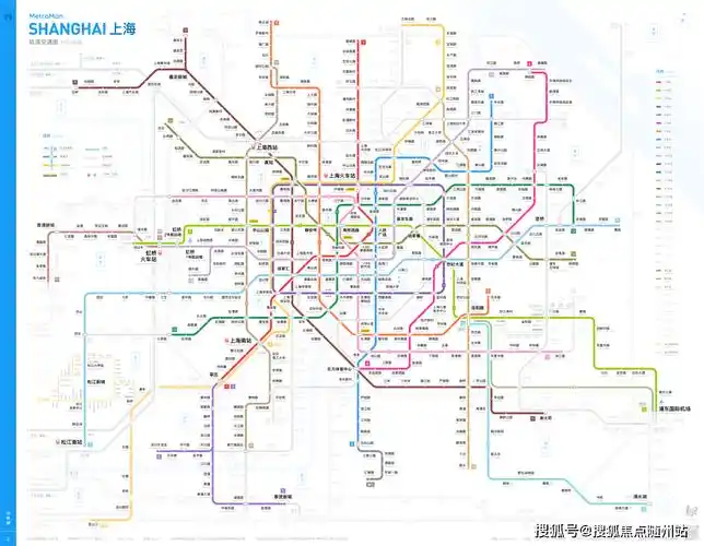 2023最新版!上海地铁交通线路图,地铁线路大全!
