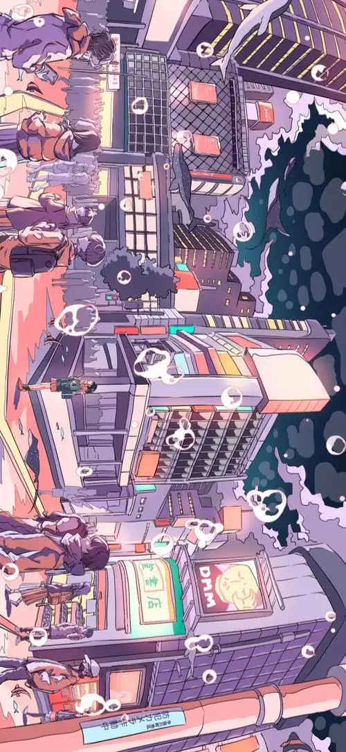 壁纸——当我在追光,我与光同航_手机壁纸_动漫卡通手机壁纸_我要个性