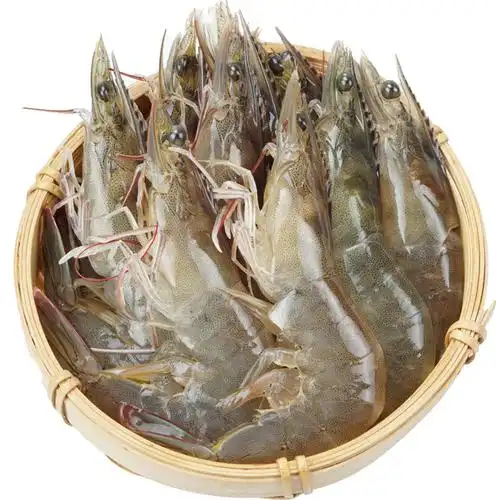 鲜活青岛大虾海鲜水产超大基围海虾冻虾鲜虾冻虾