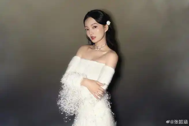 张韶涵将小水珠穿在了身上