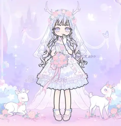 《装扮少女》白纱浅梦套装上新介绍