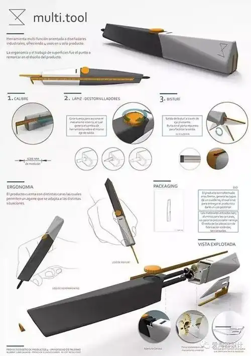 产品排版100张工业设计获奖展板设计技巧