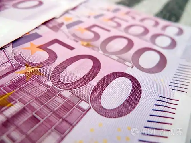 500 五 houndred 欧元纸币