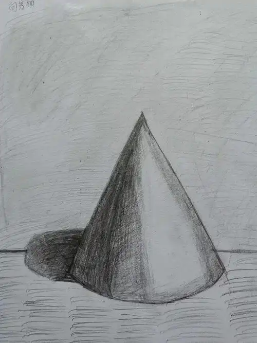 小高初中生素描班——几何石膏体静物(二)