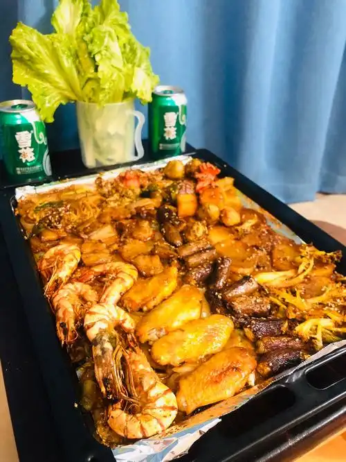 深夜放毒之烤箱烧烤的做法图解6