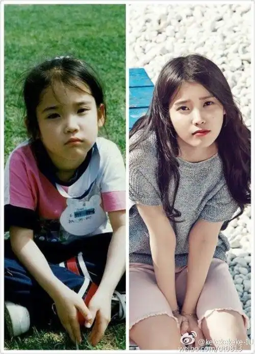 iu李智恩有没有整容?请附上照片