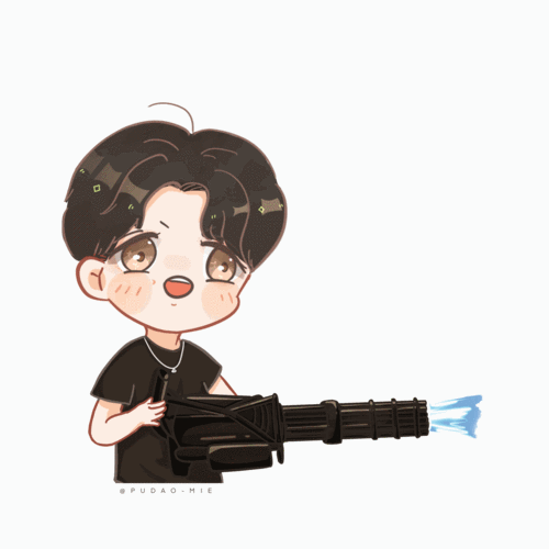 枪大qiang枪冒蓝火的加特林-扑倒绵羊兴-咩