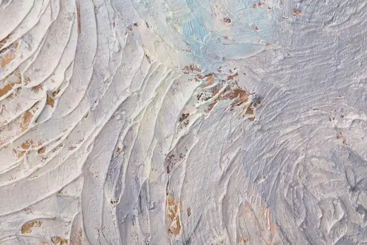 抽象艺术背景-画布油画-多彩明亮的纹理-艺术品碎片-油漆斑点-刷油漆