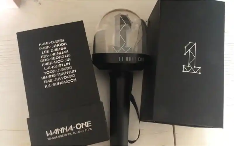 wannaone应援棒拆箱nable棒2020终于拥有应援棒了但你们却都不在了