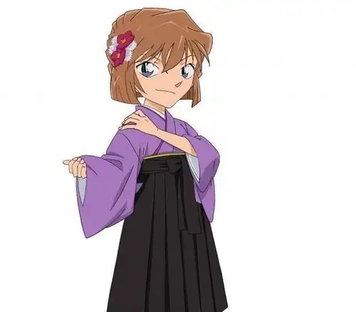 柯南:本以为兰穿和服是绝美了,没想到灰原哀也不赖,网友:嫁我