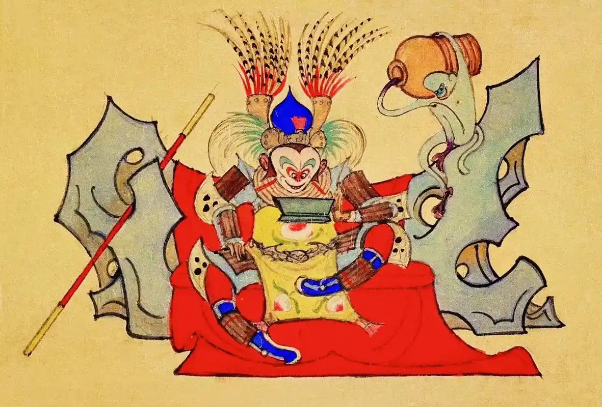 【  中国第一部彩色动画长片《大闹天宫》人物设定 … 】·  - 抖音