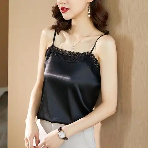 吊带背心女小西装内搭蕾丝打底衫夏性感百搭背心吊带