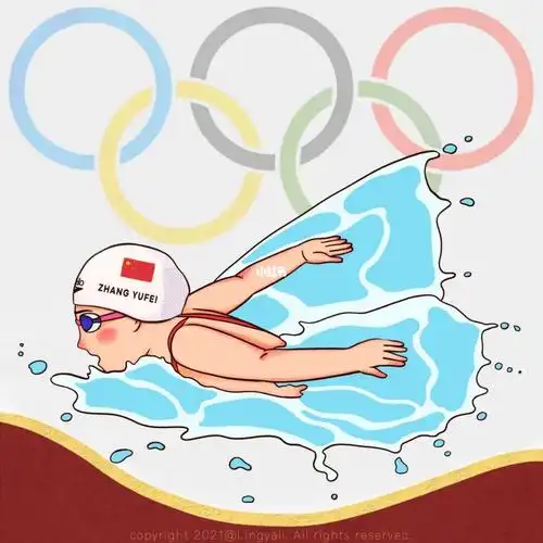 2020年7月29日,东京奥运会女子200米蝶泳决赛中,中国选手张雨霏@o