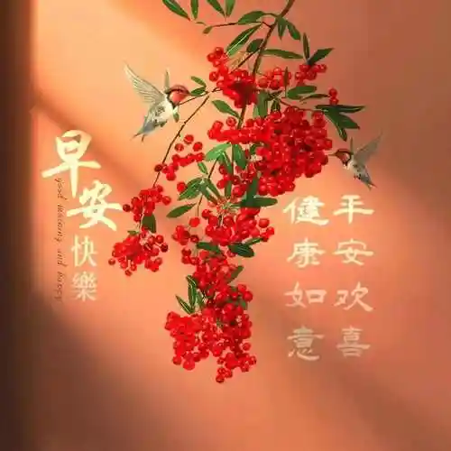 冬日暖阳早安温馨愿你的一天如诗如画温馨如歌