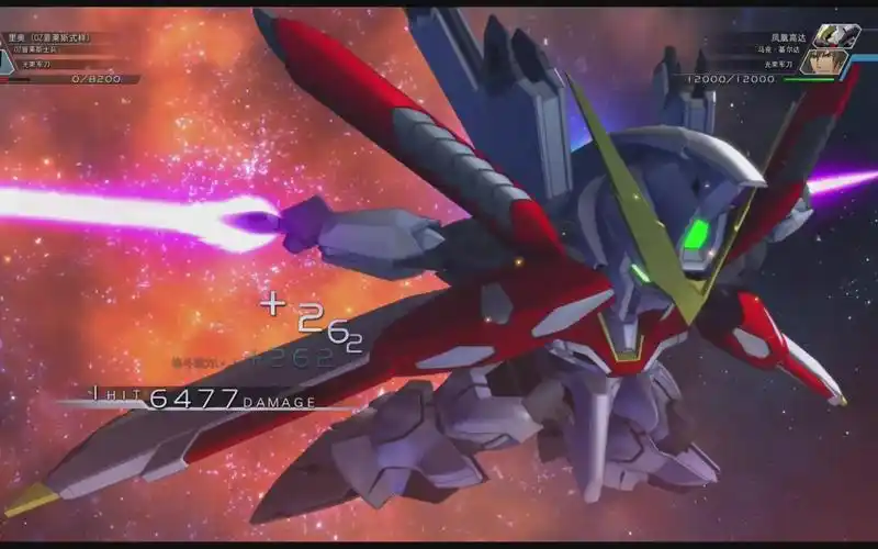 【sd高达g世纪:火线纵横】对比前作-凤凰高达_哔哩哔哩_bilibili