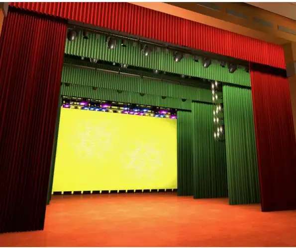 电动舞台幕舞台升降幕会议室大幕礼堂大幕要用升降舞台幕