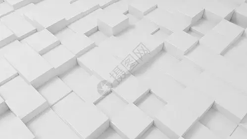 简约白色方格科技感背景素材图片素材