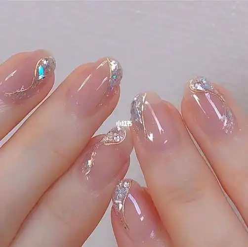 夏天美甲气质款