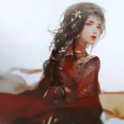 女孩古风头像暗黑 女生头像图片大全 -【爱个性】