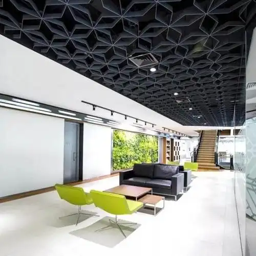 铝(钢)网格吊顶 装修样图