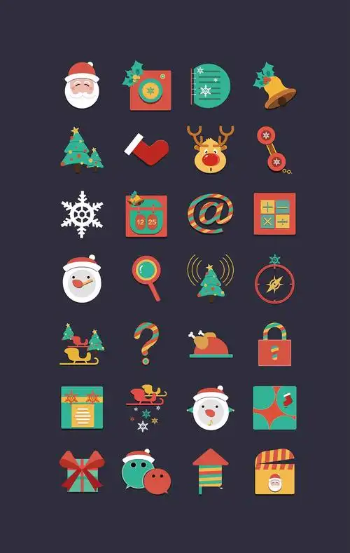 圣诞主题图标