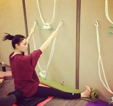 cn]王菲晒健身拉筋照 称下辈子想去学跳舞(图)