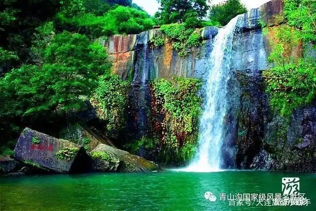 丹东青山沟景区今日开放,飞瀑,森林,湖泊,满族文化等你来玩