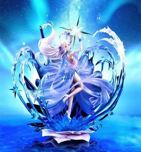 re从零开始的异世界生活爱蜜莉雅水晶礼服ver17手办开订