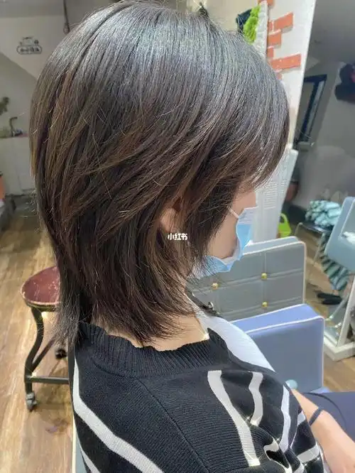 鲻鱼头 女士狼尾发型