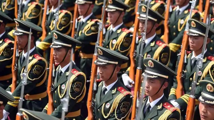 武警仪仗队的日常训练视频,英姿飒爽的身影展现军人本色!