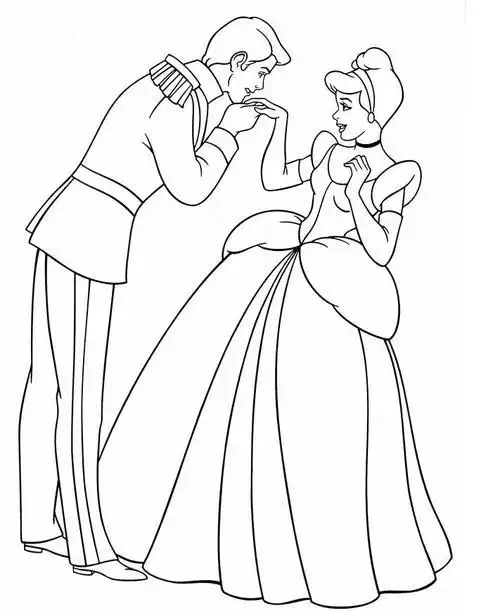 公主和王子简笔画怎么画公主和王子简笔画顺序公主和王子简笔画教程