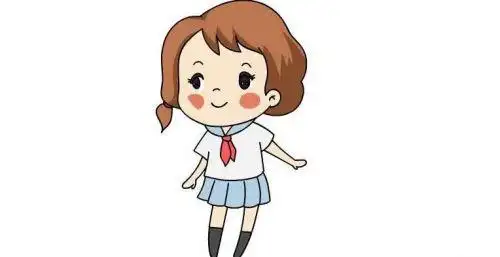 漂亮可爱动漫小女孩简笔画步骤手帐动漫小女孩简笔画怎么画