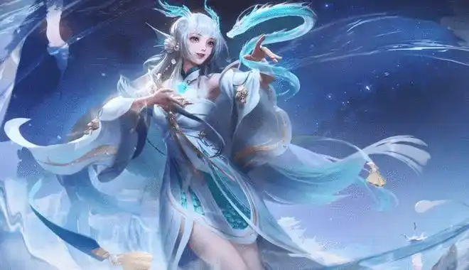 西施fmvp皮肤游龙清影亮相出场召唤青龙大招出现南天门