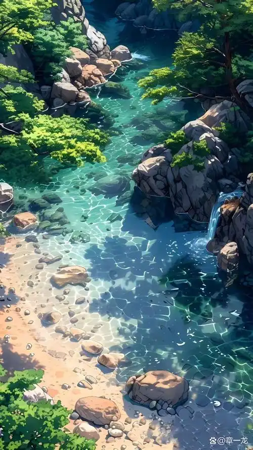 好看的动漫风景壁纸,二次元治愈系画风,清新自然#动态连更挑战