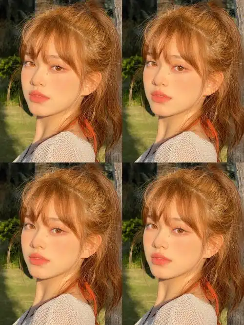 秋冬直接半永久从去年染到今年的姜米棕色#长沙做头发 #长沙salon