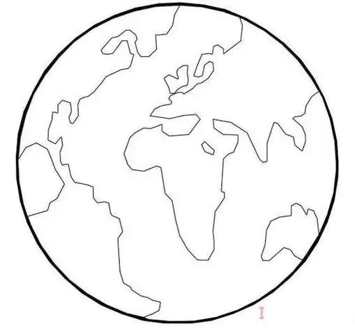 儿童简笔画的地球该怎么画