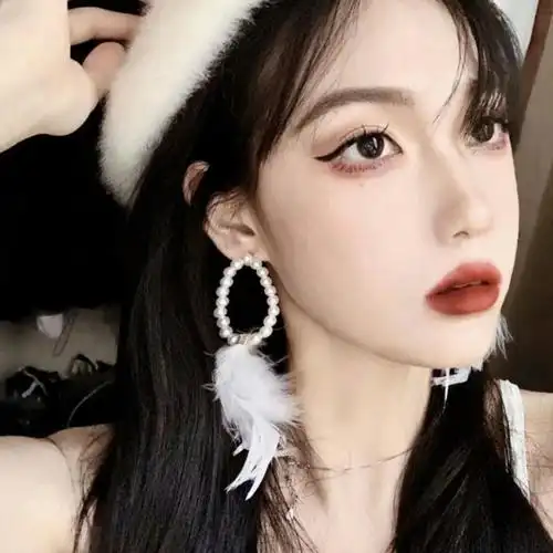 超好看很火的仙气网红头像 越努力越幸运